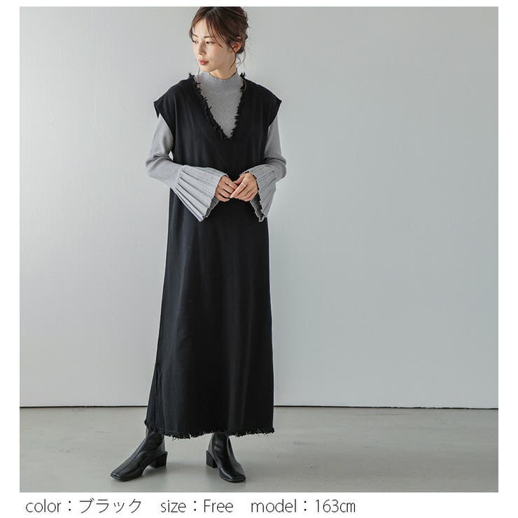 ジャンパースカート ワンピース ロング | SUGAR BISKET | 詳細画像5 