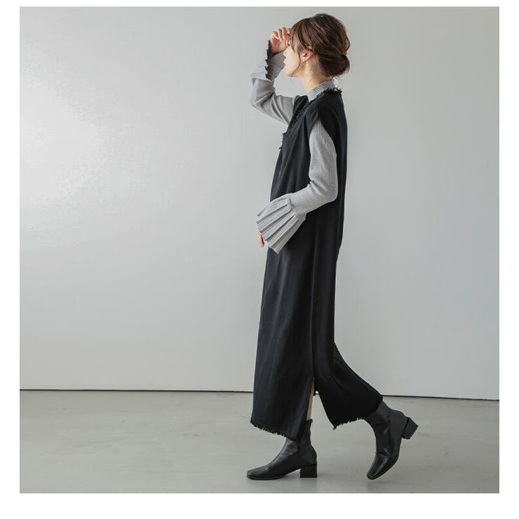 ジャンパースカート ワンピース ロング | SUGAR BISKET | 詳細画像6 