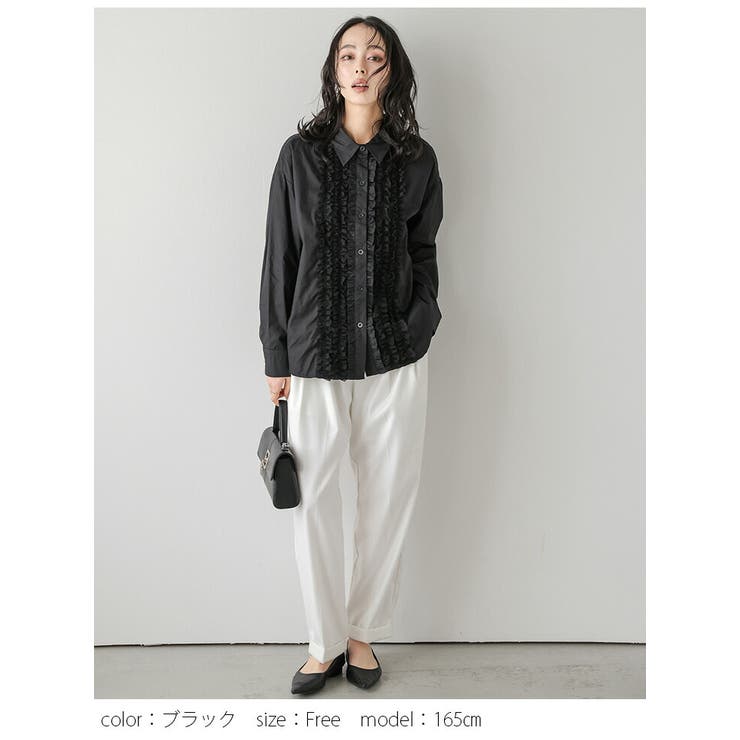 ブラウス フリル スタンダードカラー | SUGAR BISKET | 詳細画像10 