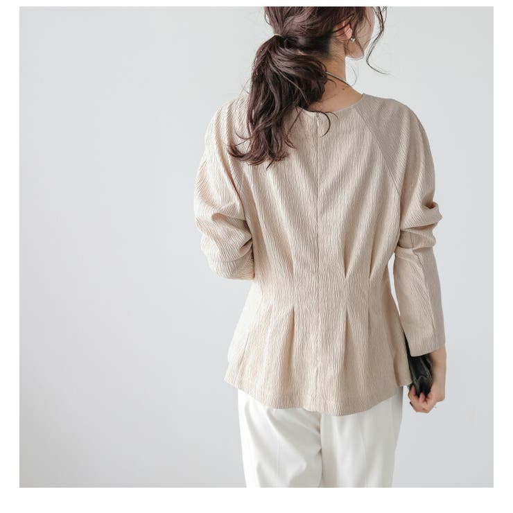 ブラウス ウエストタック パフスリーブ | SUGAR BISKET | 詳細画像9