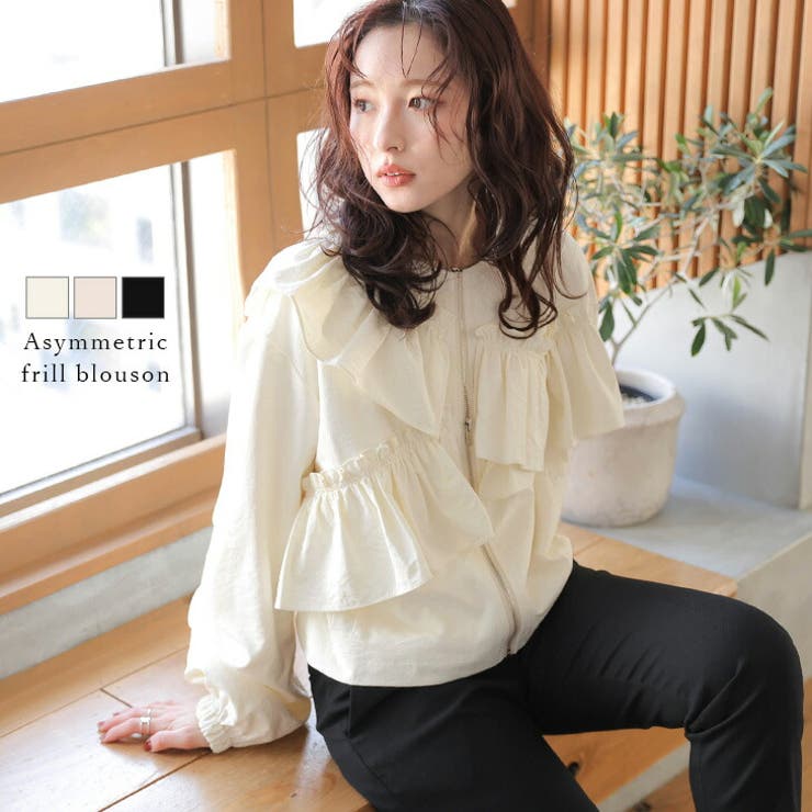 ブルゾン ライトアウター フリル | SUGAR BISKET | 詳細画像1