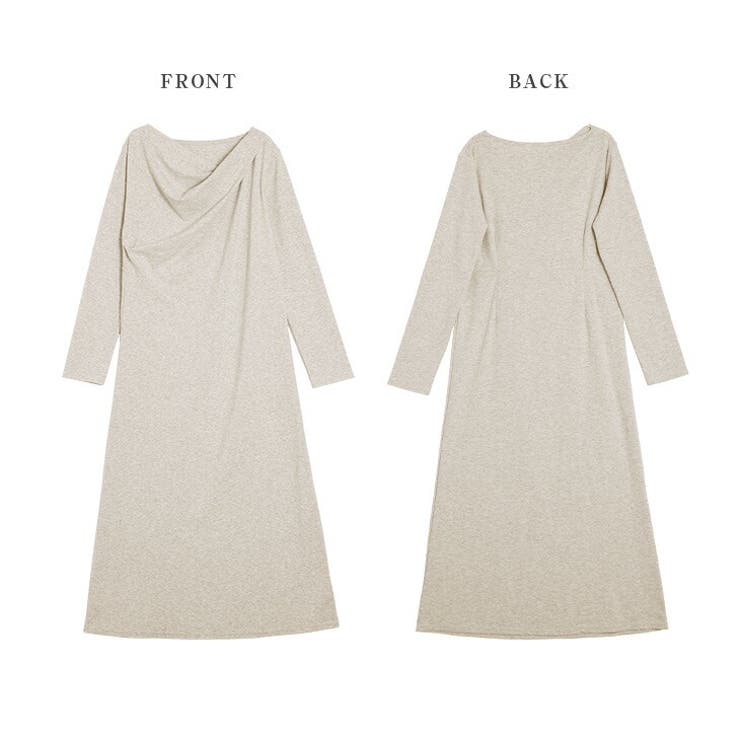 ワンピース ドレープ 大人カジュアル | SUGAR BISKET | 詳細画像14 