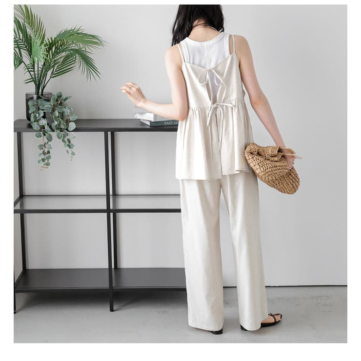 前後2WAY ビスチェ ワイドパンツ | SUGAR BISKET | 詳細画像6 