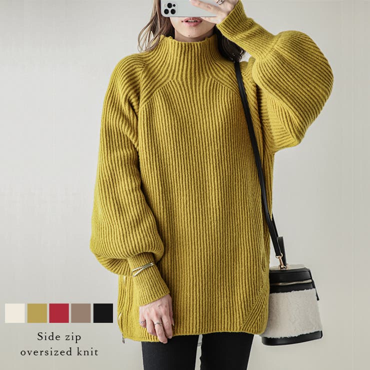 トップス ニット ハイネック | SUGAR BISKET | 詳細画像1