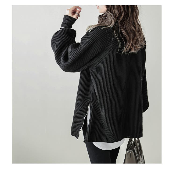 トップス ニット ハイネック | SUGAR BISKET | 詳細画像15