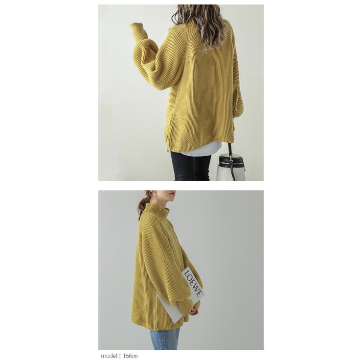 トップス ニット ハイネック | SUGAR BISKET | 詳細画像6