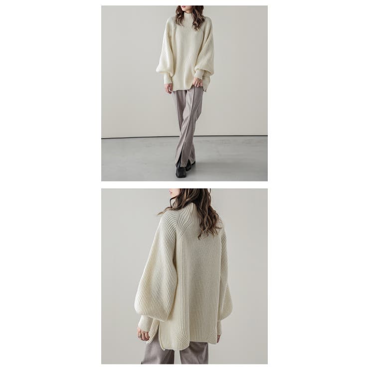 トップス ニット ハイネック | SUGAR BISKET | 詳細画像8