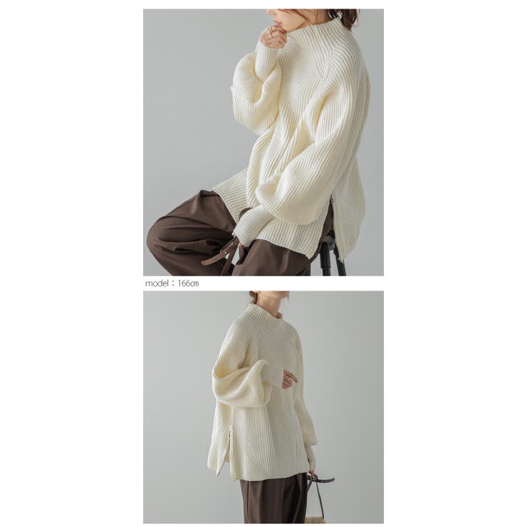 トップス ニット ハイネック | SUGAR BISKET | 詳細画像9