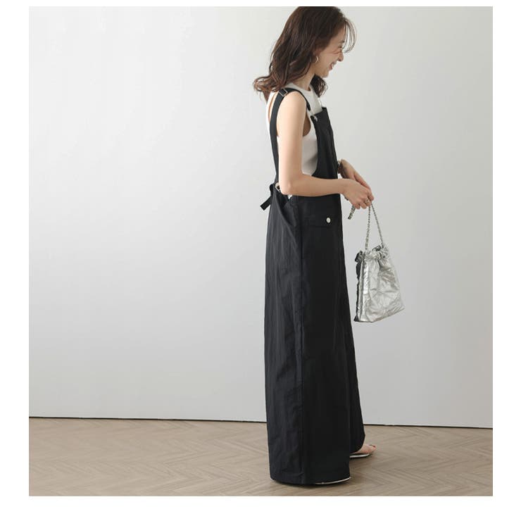 23区S　サロペットパンツ 洗える】ドライ2WAYストレッチ サロペット / 23区 S