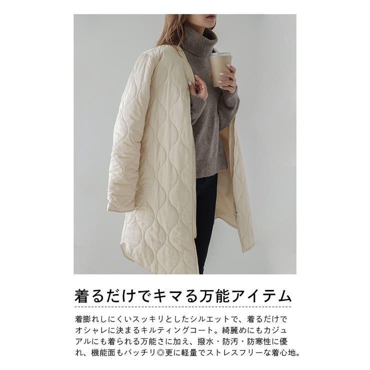 キルティングコート コート アウター[品番：SGBW0000988]｜SUGAR