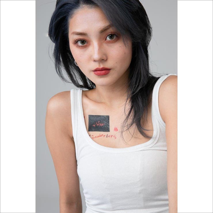 赤い炎 タトゥーシール ストリート | U2FCA | 詳細画像2