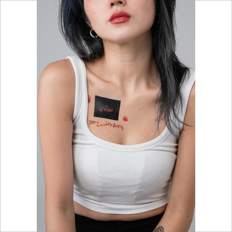 赤い炎 タトゥーシール ストリート | U2FCA | 詳細画像5