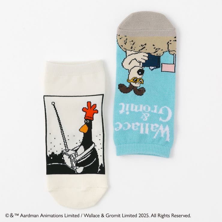 【ウォレスとグルミット】スニーカーソックス | SUKENO【WOMEN】 | 詳細画像7 