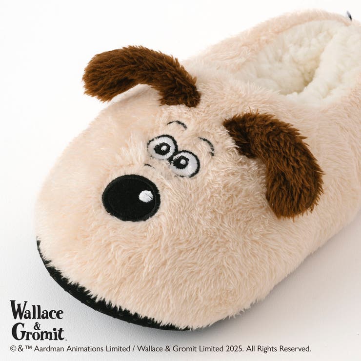 【ウォレスとグルミット】耳付きホームソックス | SUKENO【WOMEN】 | 詳細画像3 