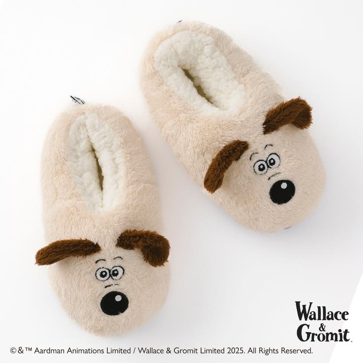 【ウォレスとグルミット】耳付きホームソックス | SUKENO【WOMEN】 | 詳細画像5 