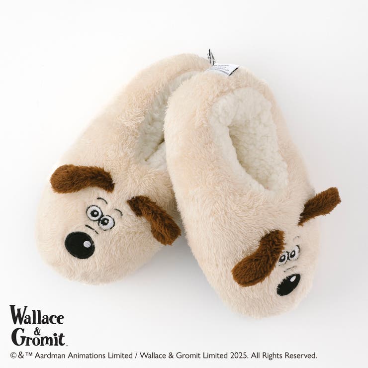 【ウォレスとグルミット】耳付きホームソックス | SUKENO【WOMEN】 | 詳細画像6 