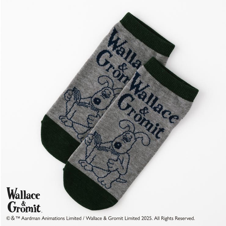 【ウォレスとグルミット】スニーカー丈ソックス | SUKENO【WOMEN】 | 詳細画像3 