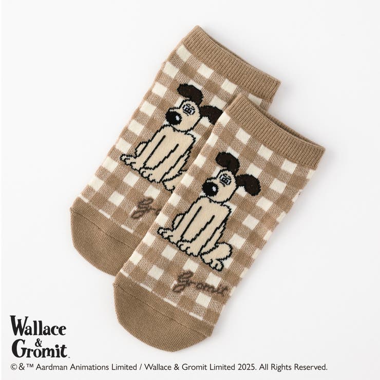 【ウォレスとグルミット】スニーカー丈ソックス | SUKENO【WOMEN】 | 詳細画像4 