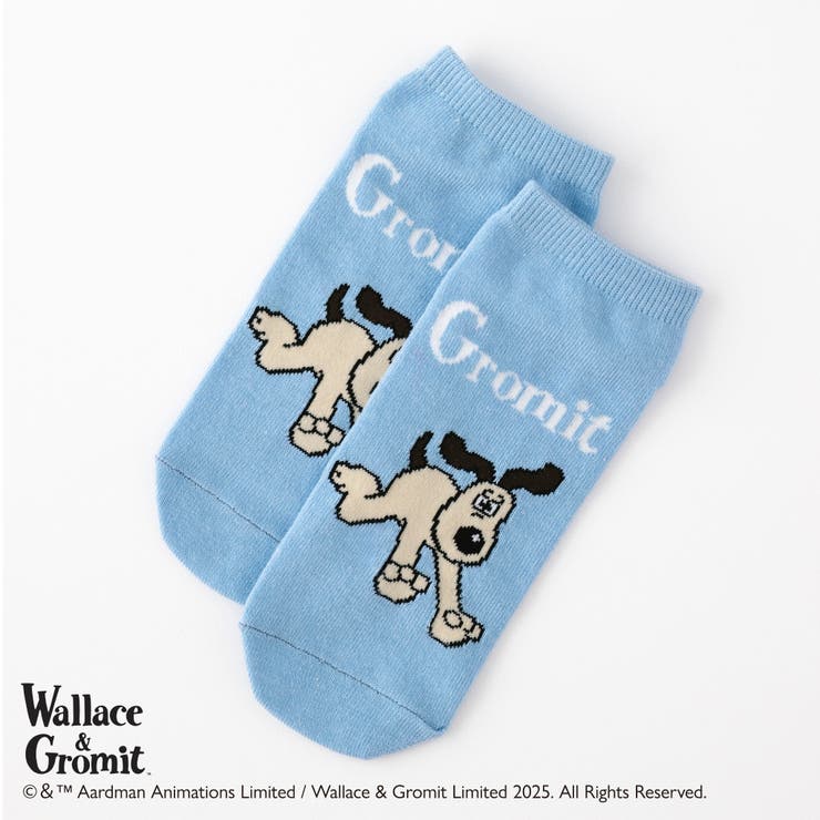 【ウォレスとグルミット】スニーカー丈ソックス | SUKENO【WOMEN】 | 詳細画像5 