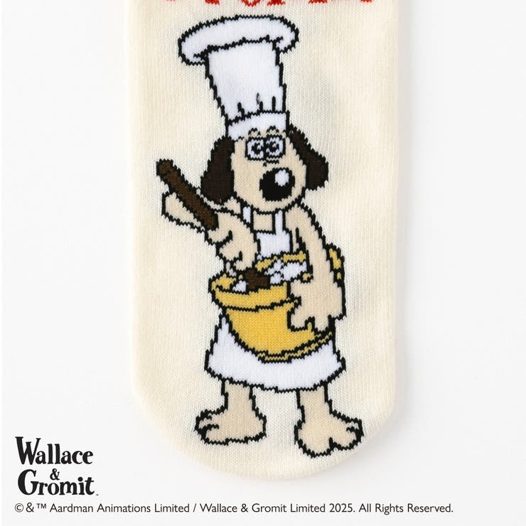 【ウォレスとグルミット】スニーカー丈ソックス | SUKENO【WOMEN】 | 詳細画像9 