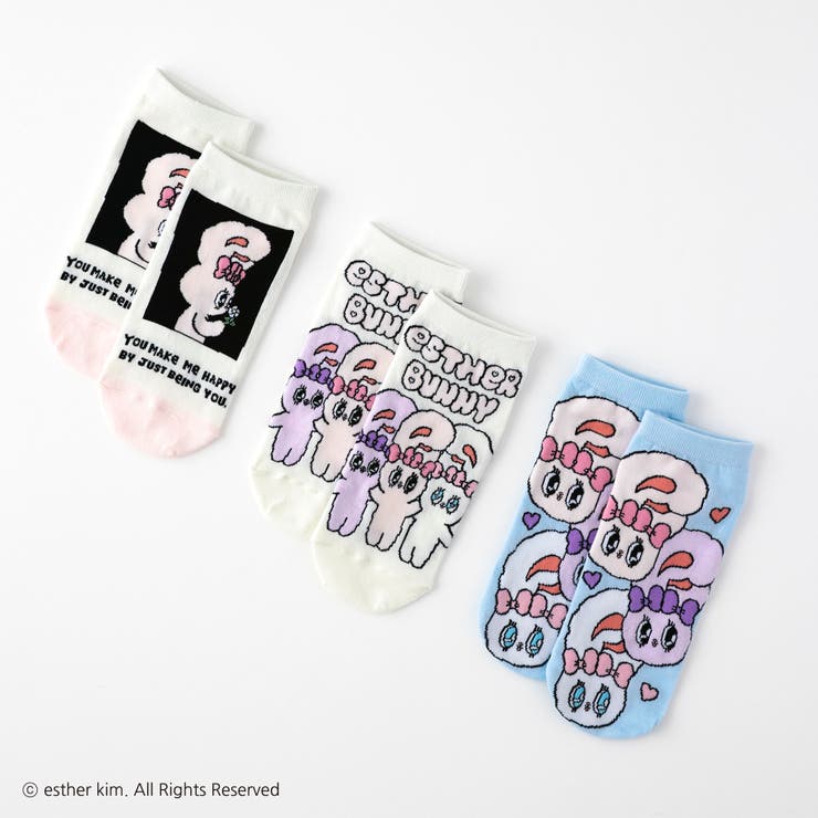 【エスターバニー】バニースニーカー丈ソックス | SUKENO【WOMEN】 | 詳細画像2 