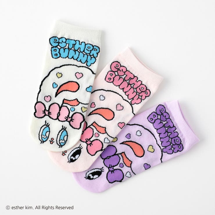 【エスターバニー】バニーハートスニーカー丈ソックス | SUKENO【WOMEN】 | 詳細画像9 