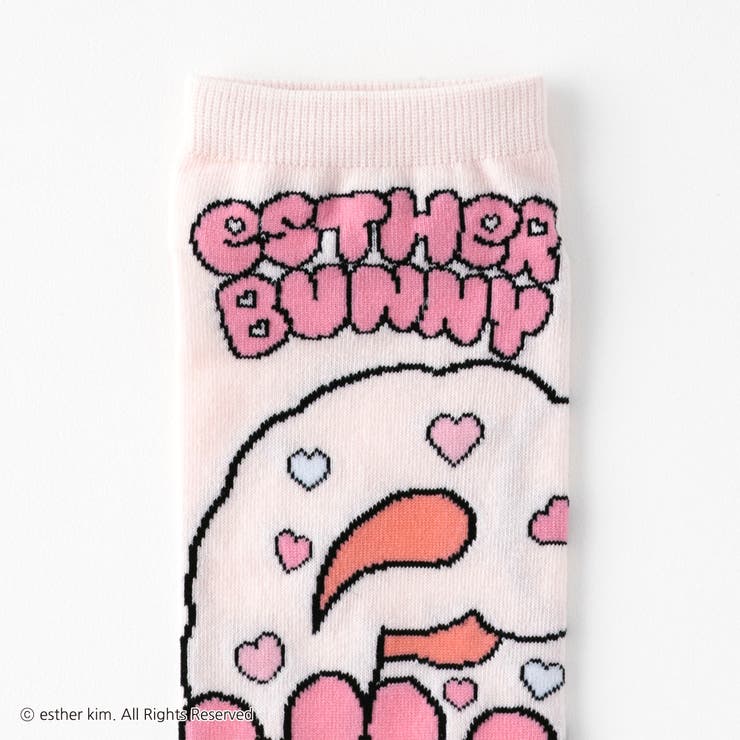 【エスターバニー】バニーハートスニーカー丈ソックス | SUKENO【WOMEN】 | 詳細画像5 