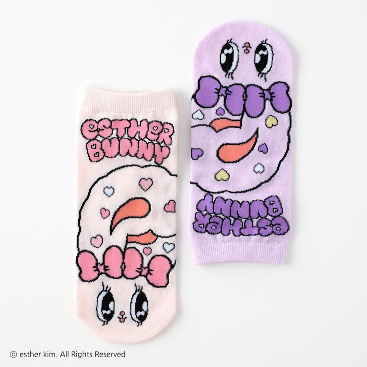 【エスターバニー】バニーハートスニーカー丈ソックス | SUKENO【WOMEN】 | 詳細画像7 