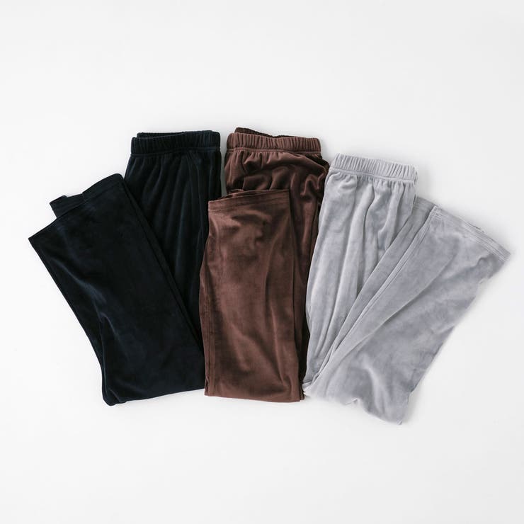 【おうちdeレギンス】あったかベロアルームパンツ | SUKENO【WOMEN】 | 詳細画像10 