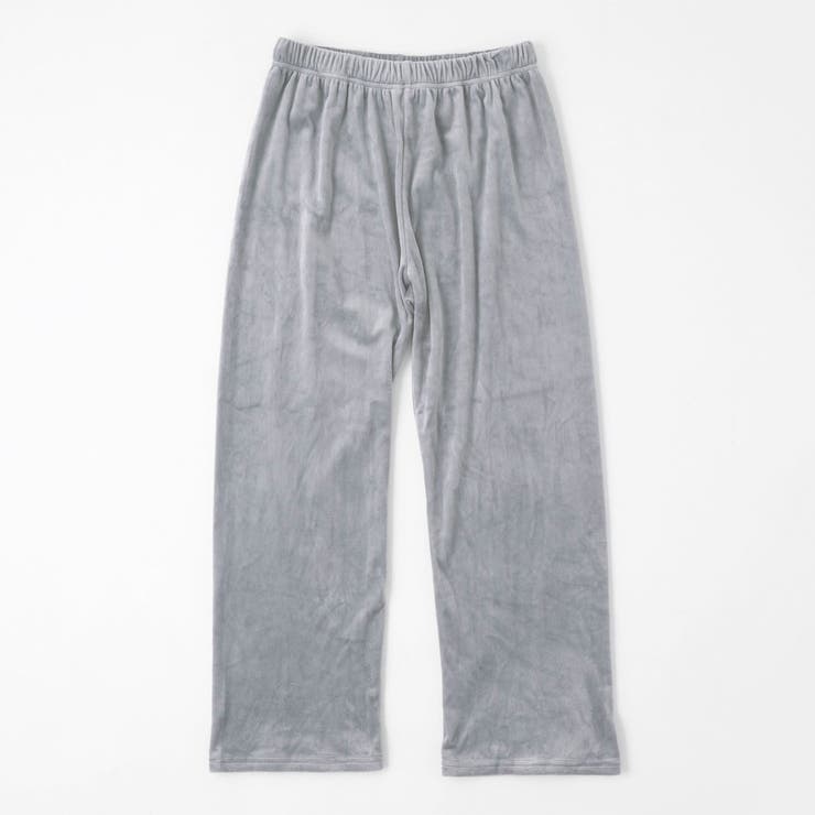 ミディアムグレー(M-L) | 【おうちdeレギンス】あったかベロアルームパンツ | SUKENO【WOMEN】