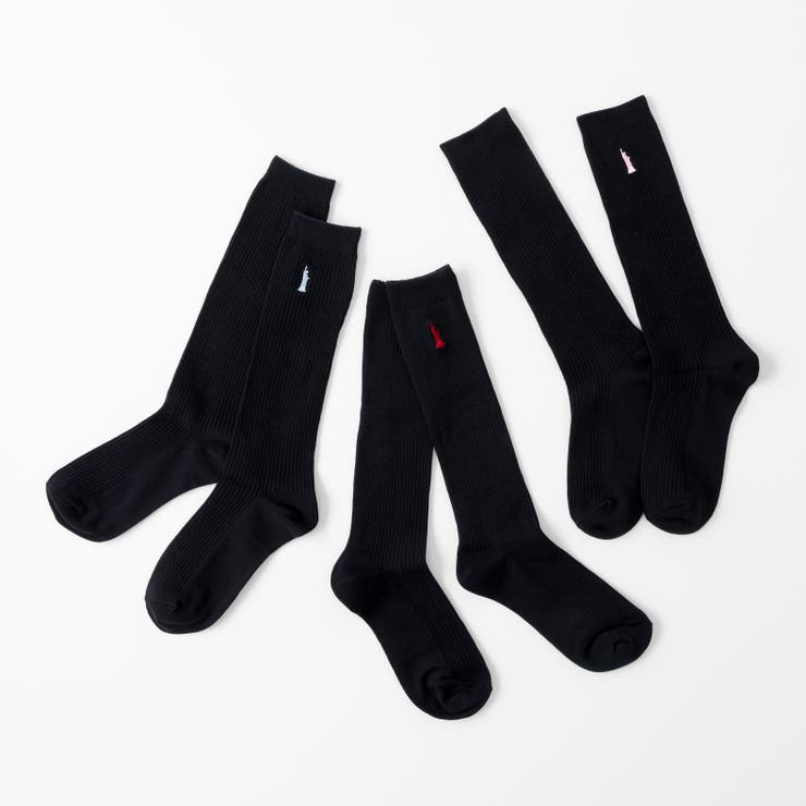 【EASTBOY】32cm丈ワンポイント紺ソックス | SUKENO【WOMEN】 | 詳細画像7 