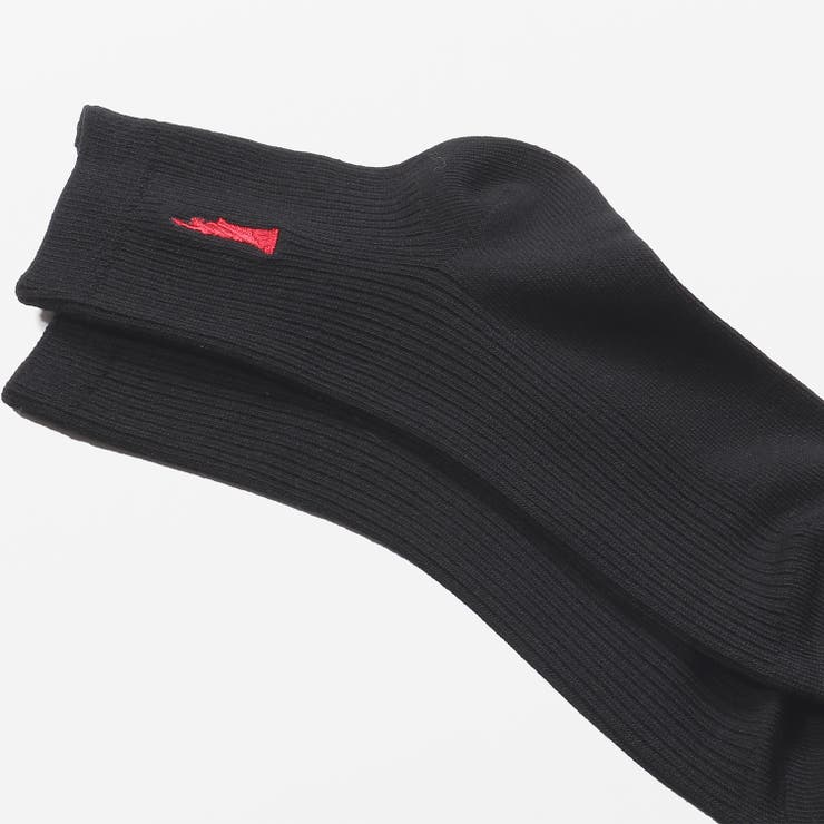 【EASTBOY】13cm丈ワンポイント黒ソックス（2P） | SUKENO【WOMEN】 | 詳細画像2 