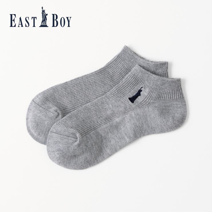 ライトグレー | 【EASTBOY】リブスニーカー丈ソックス | SUKENO【WOMEN】
