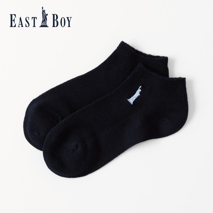 ネイビー | 【EASTBOY】リブスニーカー丈ソックス | SUKENO【WOMEN】