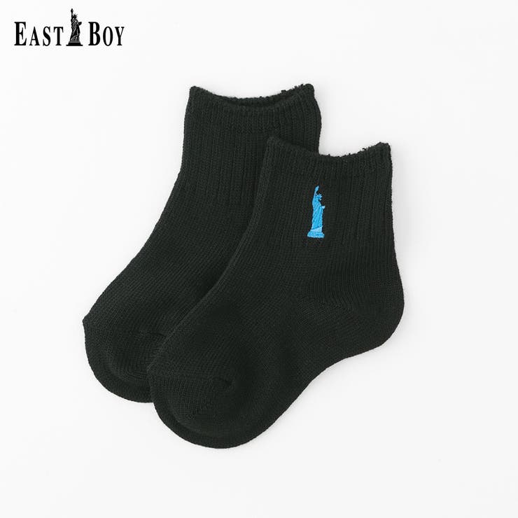 EASTBOY】キッズ畔リブクルーソックス[品番：SUKE0009551