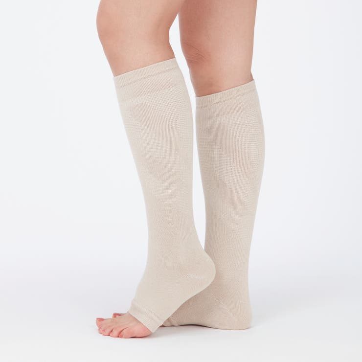 【産前産後おうち用】トゥレス オープントゥ着圧ソックス | SUKENO【WOMEN】 | 詳細画像10 