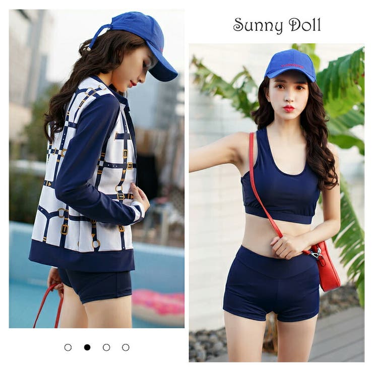 フィットネス水着 レディース セパレート[品番：SNWW0000252