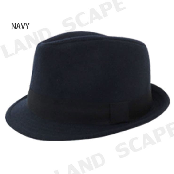 Lサイズ【大きいサイズ】シンプルメルトン中折れ ハット 大きいサイズ | SUNY PLACE  | 詳細画像3 