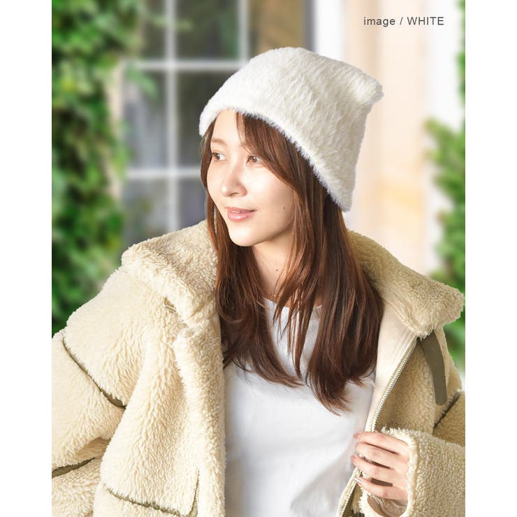 シャギーキャットイヤーワッチ 猫耳 帽子 | SUNY PLACE  | 詳細画像8 
