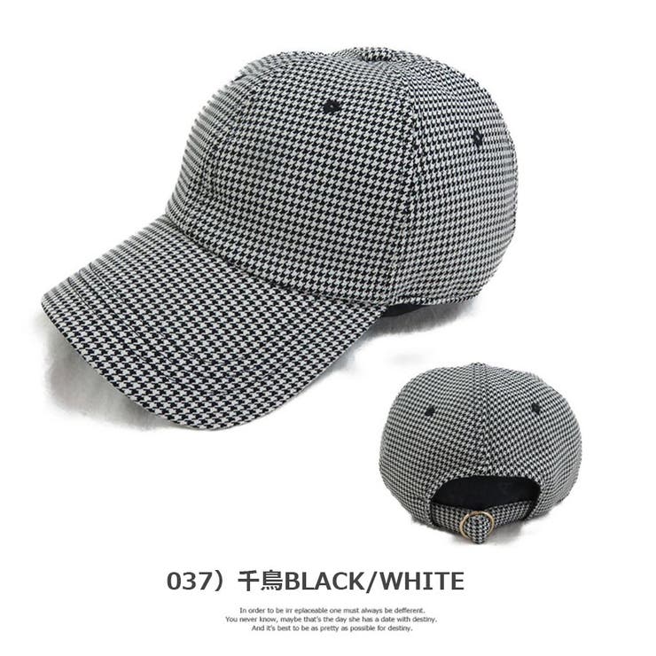 千鳥ローキャップ | SUNY PLACE  | 詳細画像3 