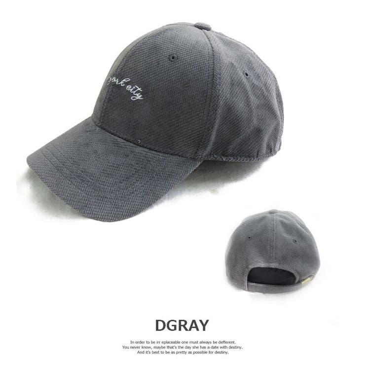 クロスコーデュロイスタイルローキャップ | SUNY PLACE  | 詳細画像3 