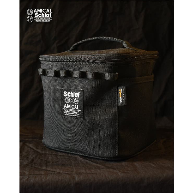マルチポーチアウトドアキャンプ登山キャンプ用品収納バッグコーデュラCORDURAキャンバス食器工具