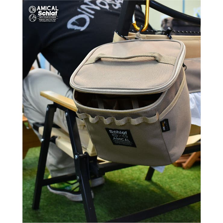 マルチポーチアウトドアキャンプ登山キャンプ用品収納バッグコーデュラCORDURAキャンバス食器工具