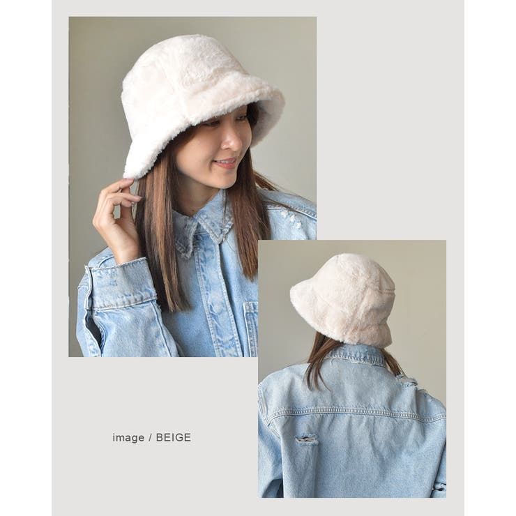 フェイクファー バケハ 小顔効果 | SUNY PLACE  | 詳細画像4 