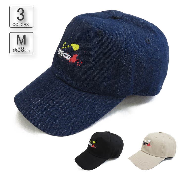帽子 スプラッシュ総柄プリントツイルローキャップ メンズ | SUNY PLACE  | 詳細画像1 