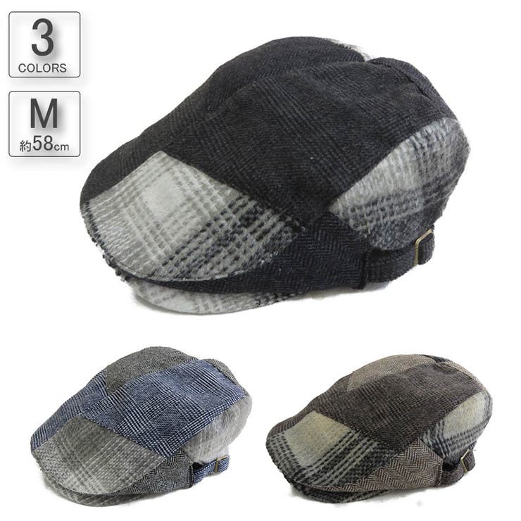 帽子 チェックハギハンチング メンズ 品番 Sype Suny Place サニプレ のレディースファッション 通販 Shoplist ショップリスト