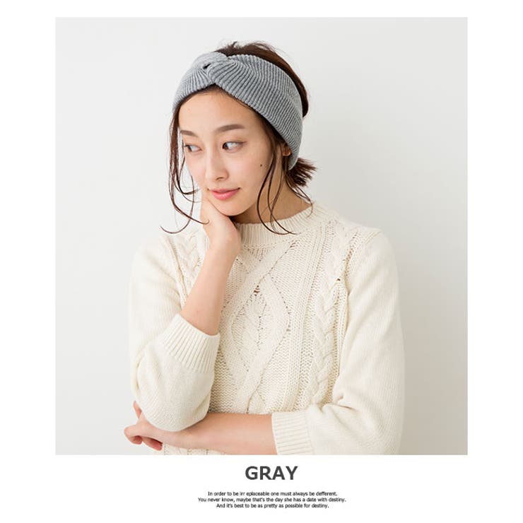 カジュアルニットヘアバン スエード 秋冬 | SUNY PLACE  | 詳細画像2 