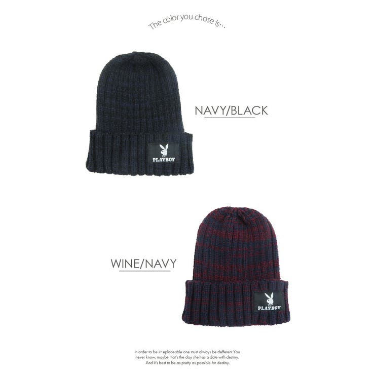 【hope】PLAYBOY黒 ニットビーニー　スーパーレア品 hope】PLAYBOY黒 ニットビーニー スーパーレア品 PLAYBOY