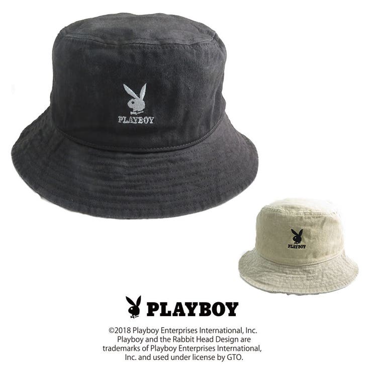 帽子 Playboyバイオウォッシュバケットハット Pbc 品番 Sype Suny Place サニプレ のレディースファッション通販 Shoplist ショップリスト