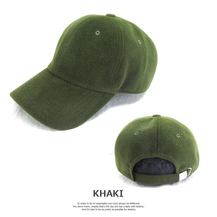 [VA3 100] シンプルスタイル起毛ローキャップ | SUNY PLACE  | 詳細画像6 